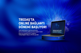 TREDAŞ ONLINE BAĞLANTI BAŞVURU PORTALI