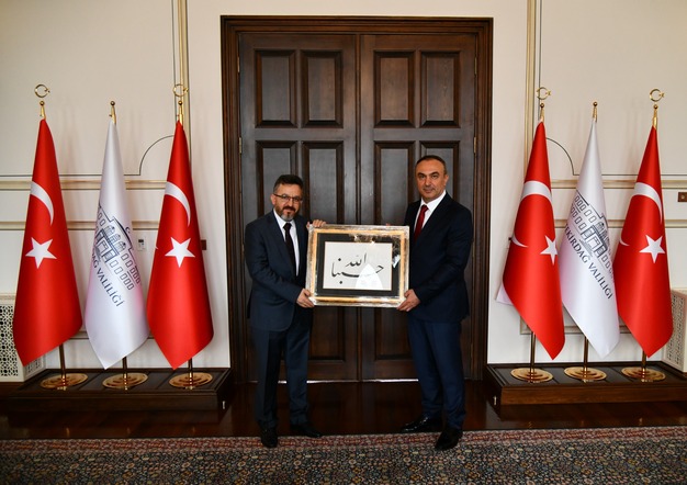 TREDAŞ GENEL MÜDÜRÜ REŞİT BİLGİLİ'DEN TEKİRDAĞ VALİSİ RECEP SOYTÜRK'E HAYIRLI OLSUN ZİYARETİ