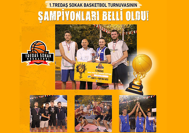 TREDAŞ'IN ENERJİSİ SOKAK BASKETBOLUNU AYDINLATTI