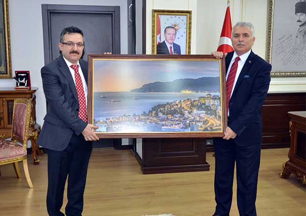 TREDAŞ’TAN VALİ AZİZ YILDIRIM’A KUTLAMA ZİYARETİ