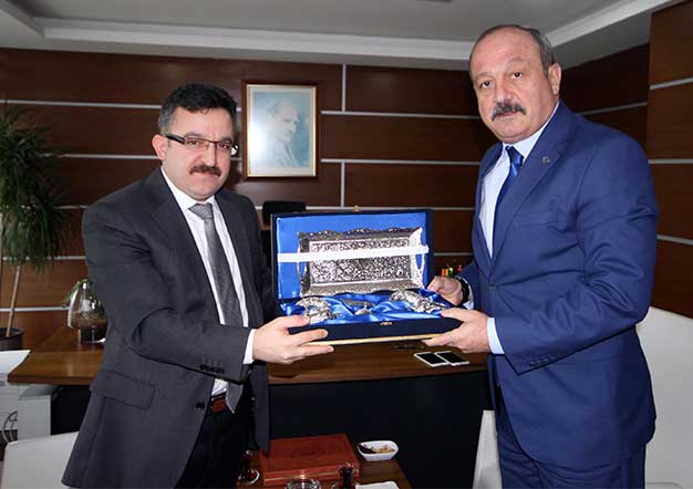 TEKİRDAĞ EMNİYETİNDEN  TREDAŞ’A NEZAKET ZİYARETİ
