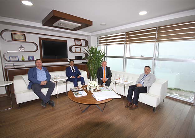 TREDAŞ’A EDİRNE'NİN İPSALA İLÇESİNDEN NEZAKET ZİYARETİ